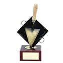 Trofeo albañil paleta y capazo  varios tamaños.  Ref - BP614