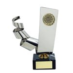 Trofeo portacentro  Sin Alegoría varios tamaños.  Ref - BP637