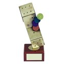 Trofeo dado parchís  varios tamaños.  Ref - BP642
