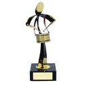 Trofeo música tambor  varios tamaños.  Ref - BP651