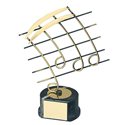 Trofeo pentagrama música  varios tamaños.  Ref - BP652
