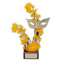 Trofeo carnaval  varios tamaños.  Ref - BP684