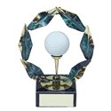 Trofeo pelota de golf  varios tamaños.  Ref - BP687