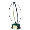 Trofeo pelota rugby  varios tamaños.  Ref - BP690