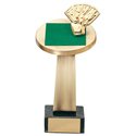Trofeo mesa cartas latón  varios tamaños.  Ref - BP752/