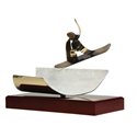 Trofeo snowboard  varios tamaños.  Ref - BP795
