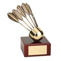 Trofeo pluma badminton  varios tamaños.  Ref - BP862