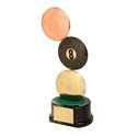 Trofeo billar americano  varios tamaños.  Ref - BP870