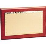 Placa homenaje con estuche varios tamaños.  Ref - BP885