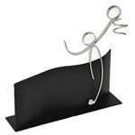 Trofeo hierro negro de baloncesto varios tamaños.  Ref - BP9504