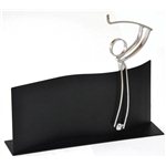 Trofeo hierro negro de golf varios tamaños.  Ref - BP9509