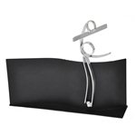 Trofeo hierro negro de volley varios tamaños.  Ref - BP9512