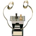 Trofeo ajedrez  varios tamaños.  Ref - BP988