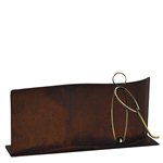 Trofeo hierro negro de hockey varios tamaños.  Ref - BP9934