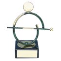 Figura Oxido verde Billar varios tamaños.  Ref - BP149/1BI