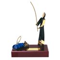 Figura de Latón Oro viejo Pesca  BP300/1 PS
