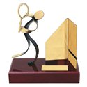 Figura de Latón Oro viejo  Squash BP300/1 SQ
