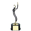 Trofeo deportivo figura latón cm 17 Árbitro Ref BP700/1AR