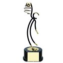 Trofeo deportivo figura latón cm 17 Baloncesto Ref BP700/1BA