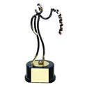Trofeo deportivo figura latón cm 17 Carnaval Ref BP700/1CR