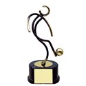 Trofeo deportivo figura latón cm 17 Futbol Ref BP700/1FU