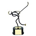Trofeo deportivo figura latón cm 17 Hockey  Patines Ref BP700/1HP