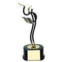 Trofeo deportivo figura latón cm 17 Música Ref BP700/1MU
