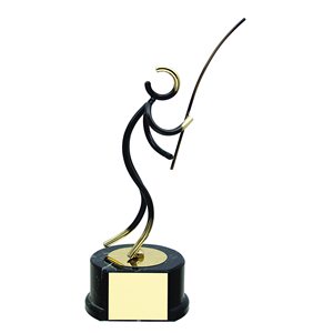 Trofeo deportivo figura latón cm 17 Pesca Ref BP700/1PS
