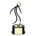 Trofeo deportivo figura latón cm 17 Pelota mano Ref BP700/1PT
