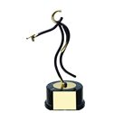Trofeo deportivo figura latón cm 17 Tiro con pistolaRef BP700/1 TI